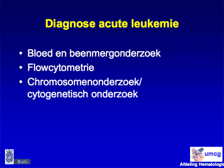 Acute lymfatische leukemie (ALL) dia 8
