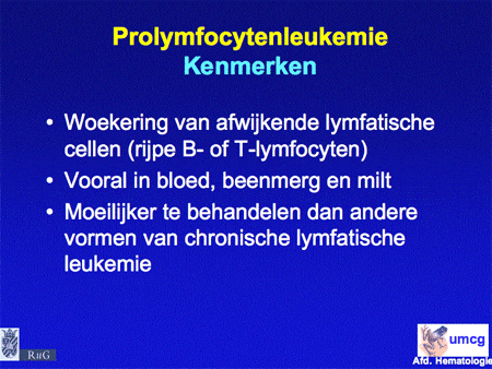 Prolymfocytenleukemie (PLL) dia 5