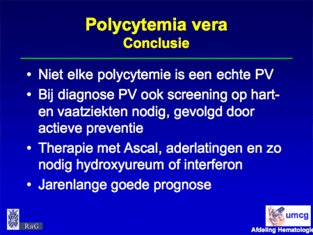 Polycytemia vera (PV) dia 10