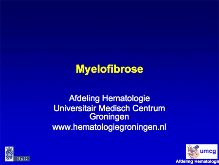 Myelofibrose dia 1