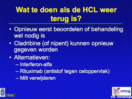 Hairy cell leukemie (HCL) dia 18