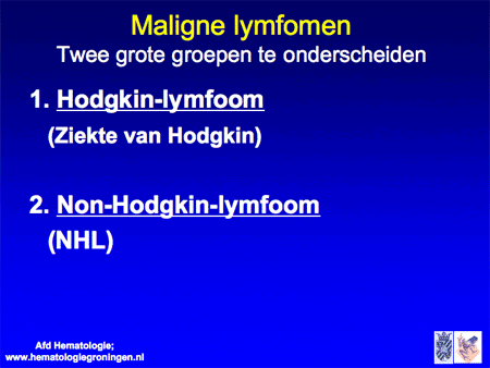 Hodgkin-lymfoom / ziekte van Hodgkin dia 2