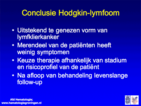 Hodgkin-lymfoom / ziekte van Hodgkin dia 20