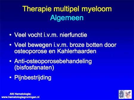 Multipel myeloom / ziekte van Kahler dia 18